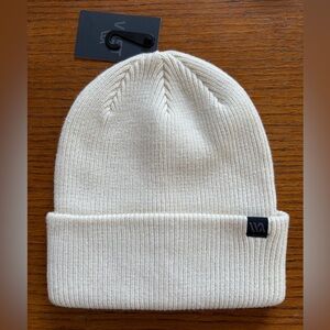 NWT Men’s VRST Ribbed Beanie Cap Hat - Light Sand ( Off White / Cream ) - $28